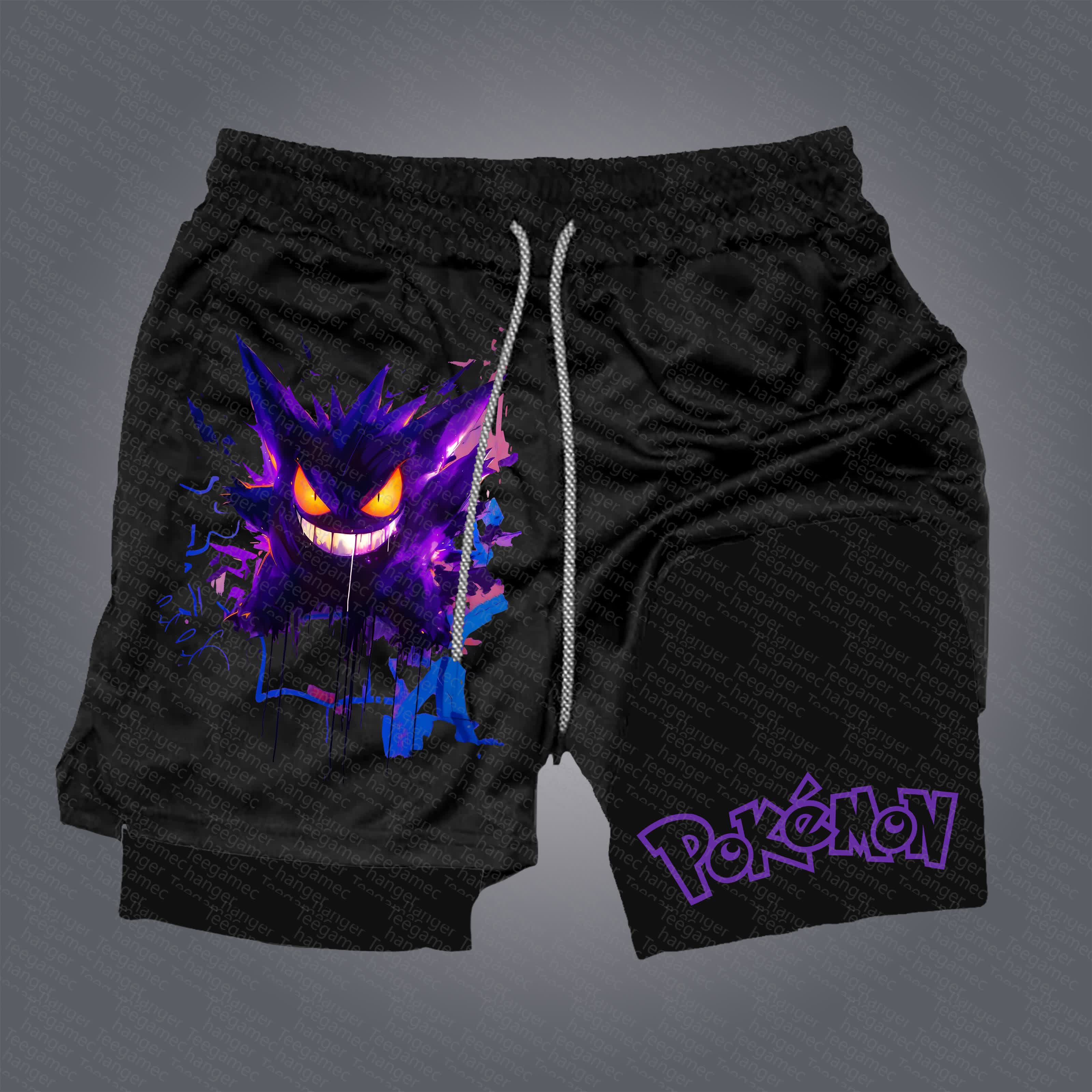 Unisex  “Comicssoul” Casual Anime Streetwear Shorts