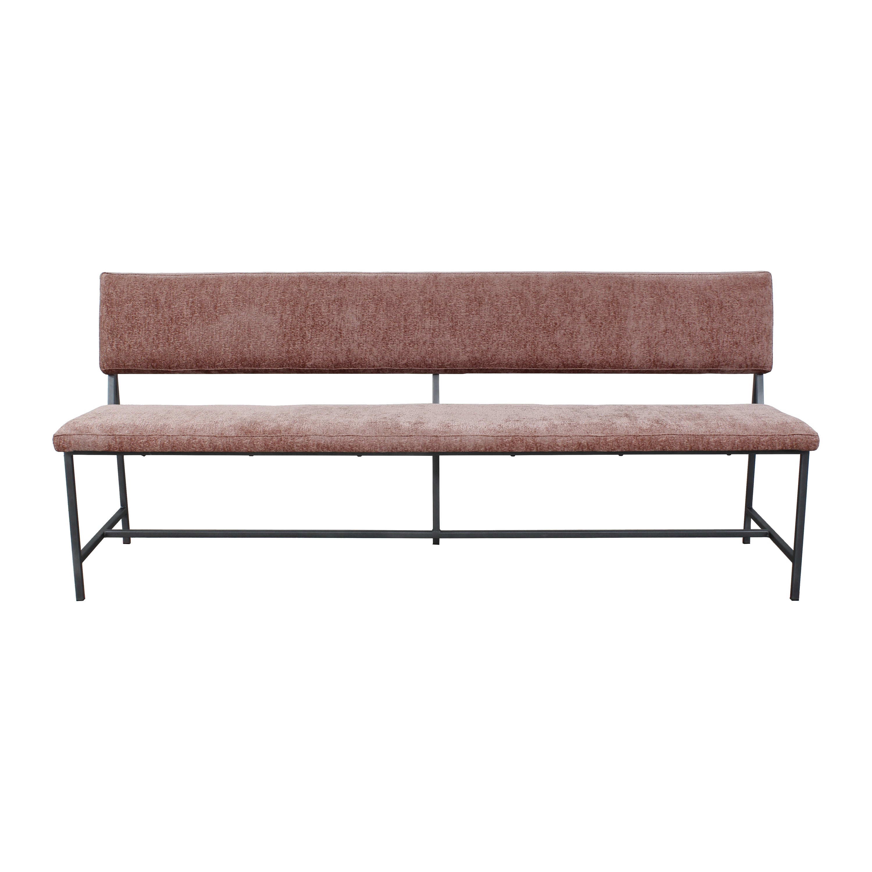 Blokker Spare Eetkamerbank - B 200 cm - Flamingo