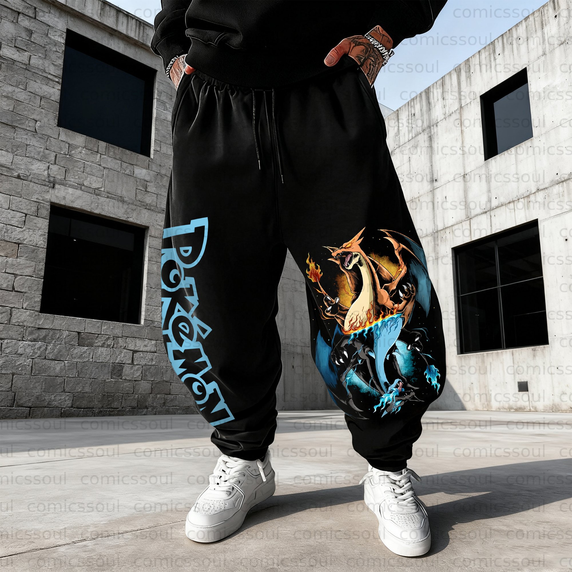 Unisex Anime Inspired Vintage Plush Pants