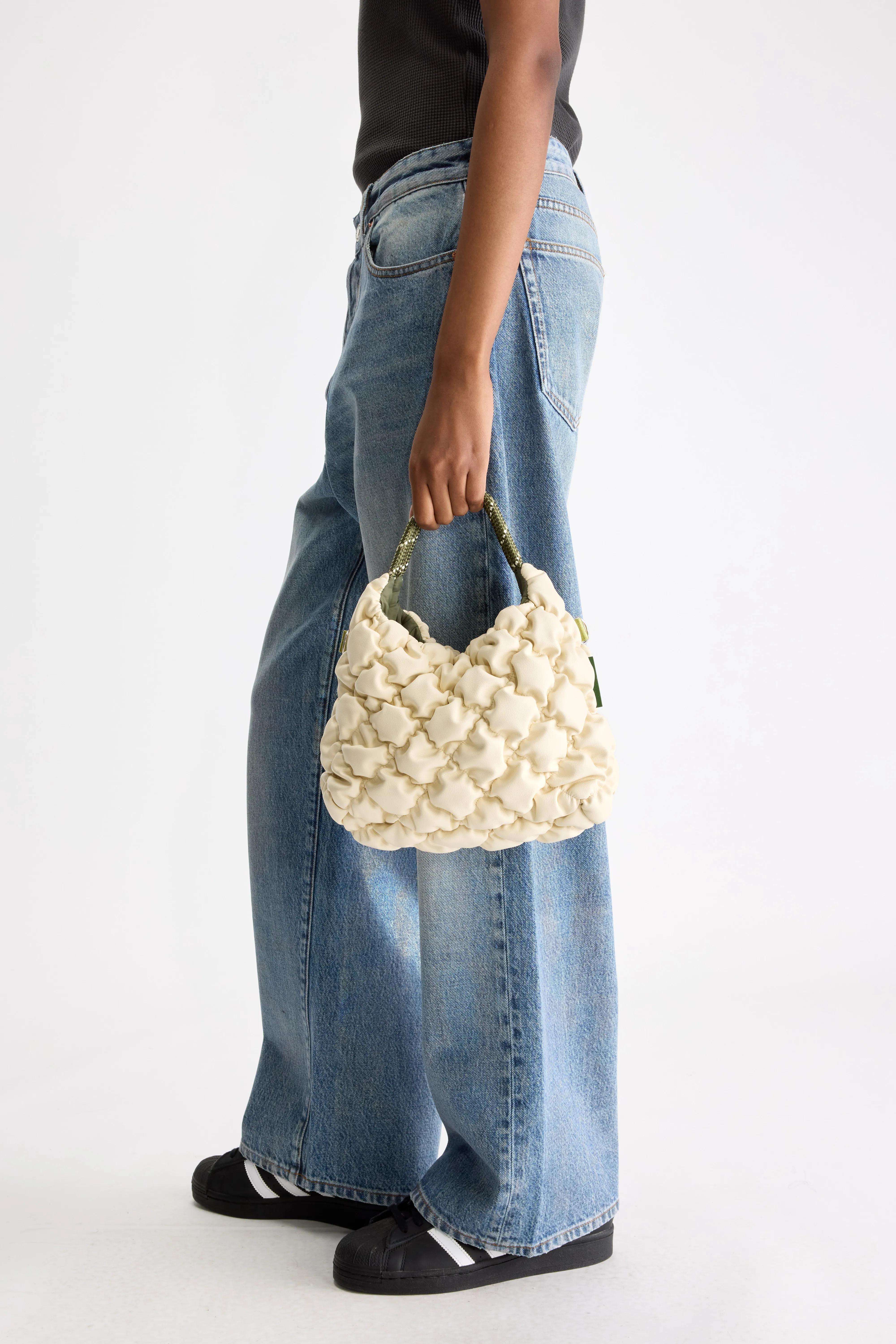 Bellerose Helcro padded shoulder bag (261 / W / CREAM)