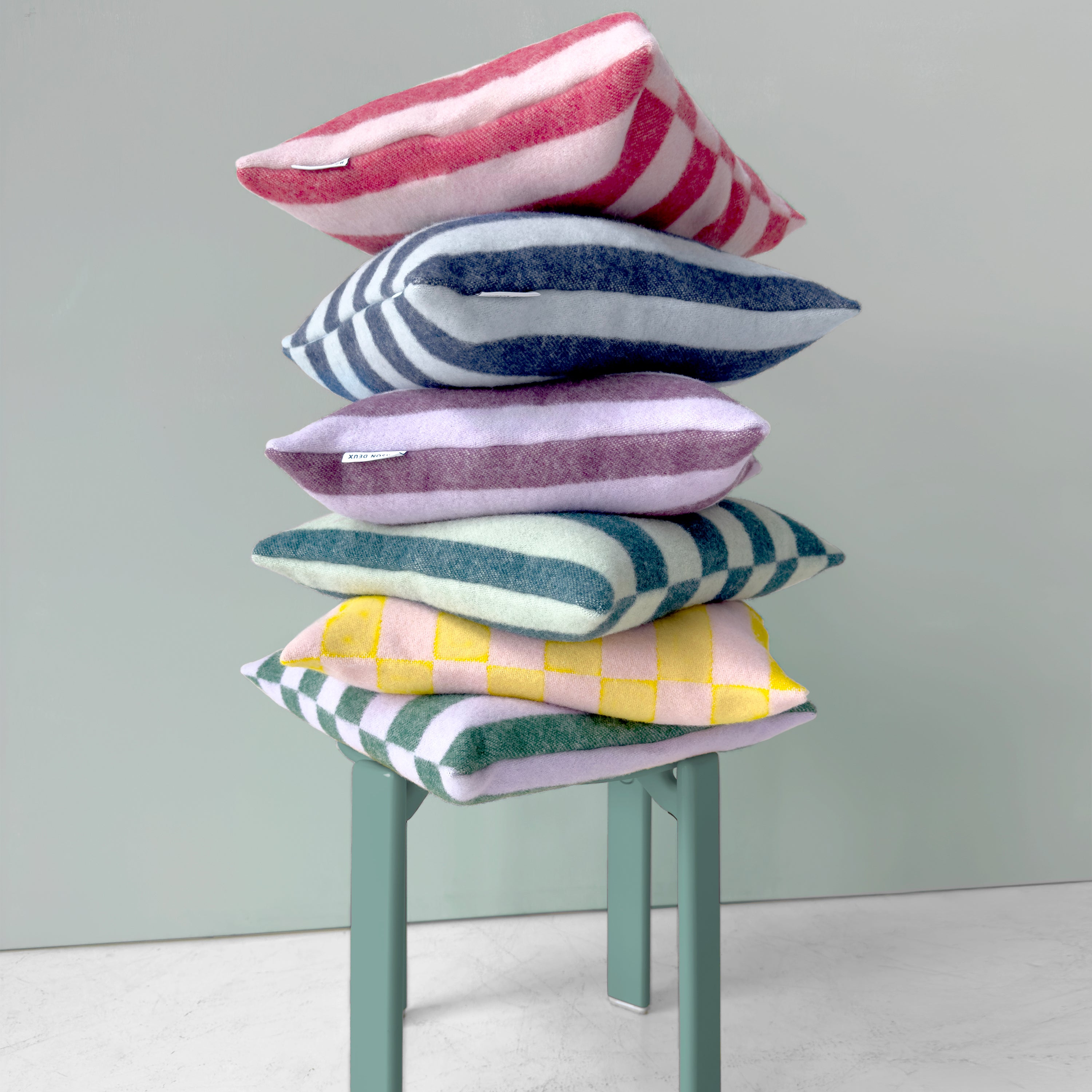 Maison Deux Candy Wrap Kussenhoes - Lila / Aubergine