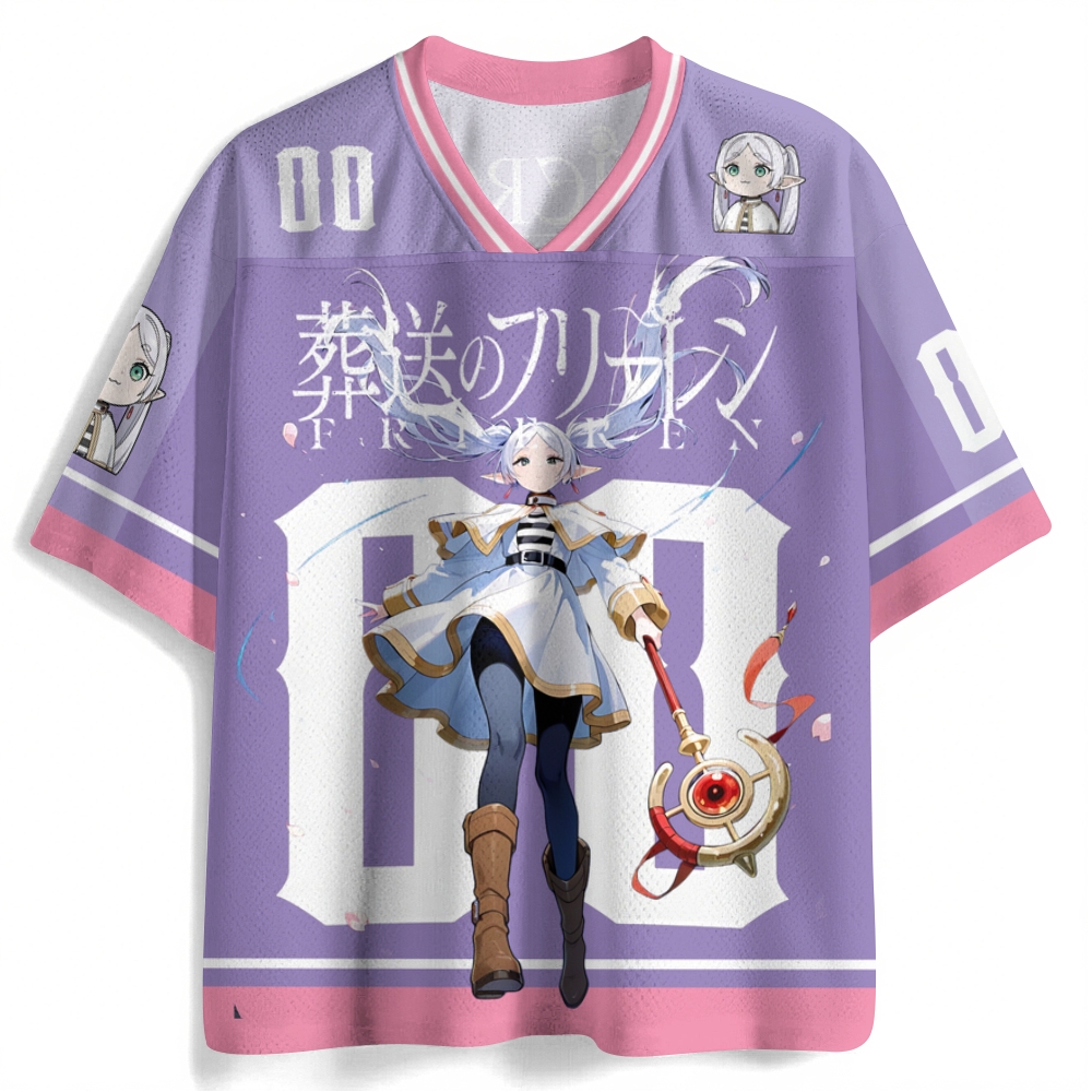 Frieren Anime Football Jersey