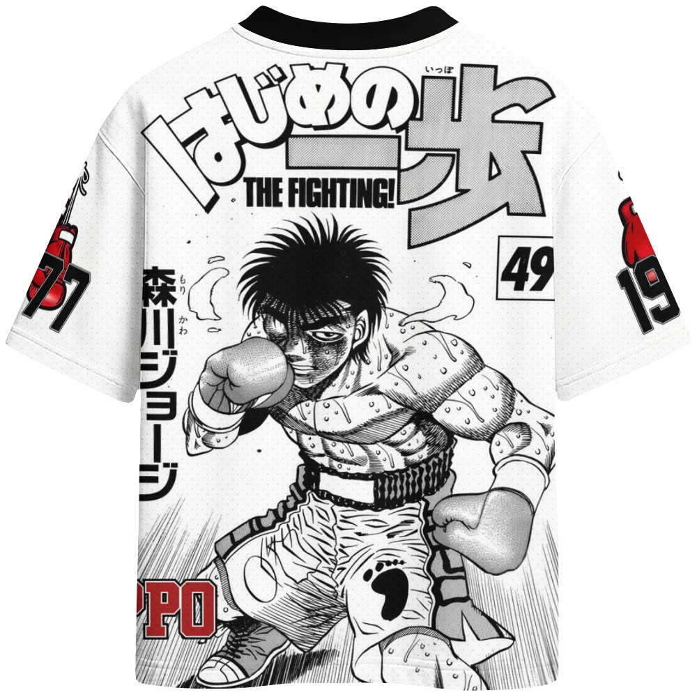 Hajime no Ippo Crew Neck Football Jersey