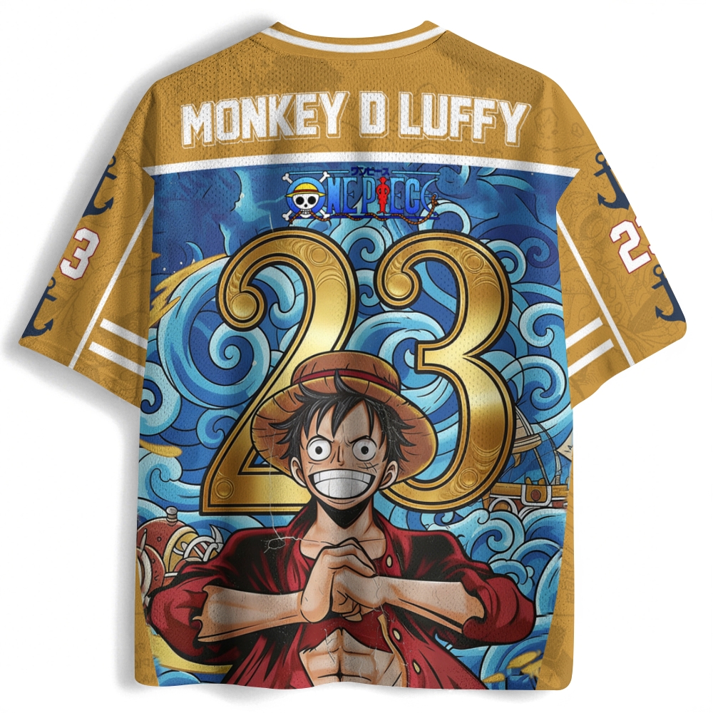 One Piece Anime Football Jersey