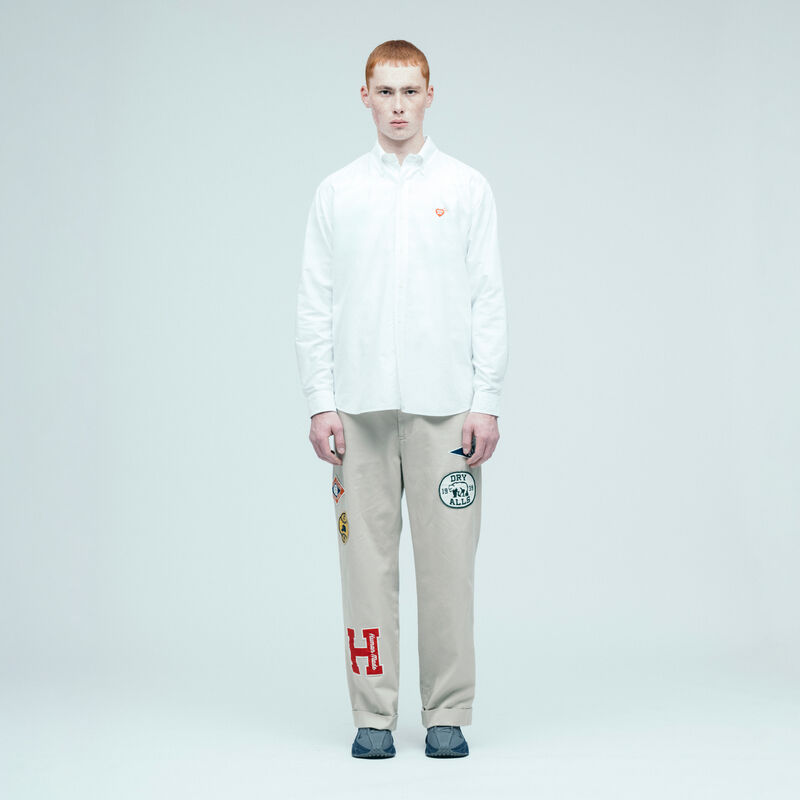HUMAN MADE OXFORD BD L/S SHIRT
