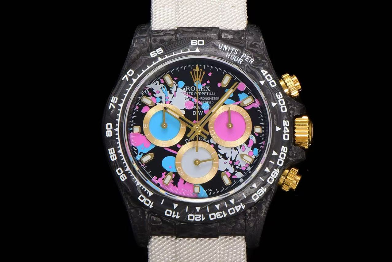 Replica DiW Rolex Cosmograph Daytona Motley 3S Carbon