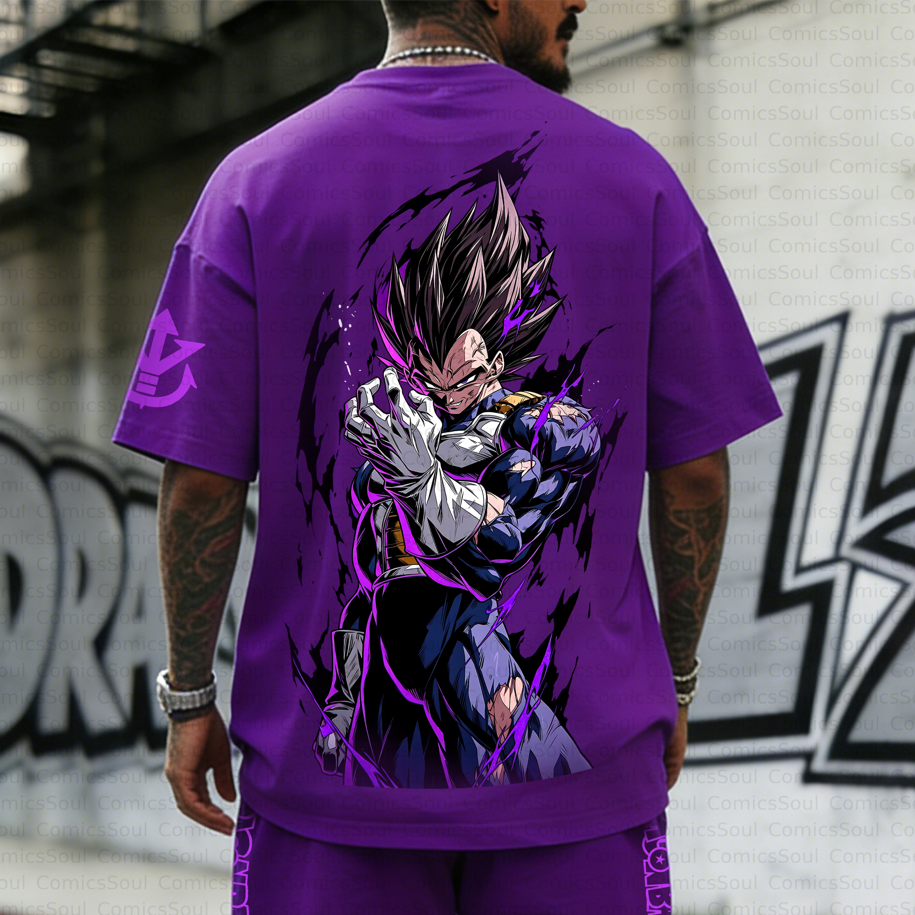 Unisex Anime Inspired Vintage T-Shirt