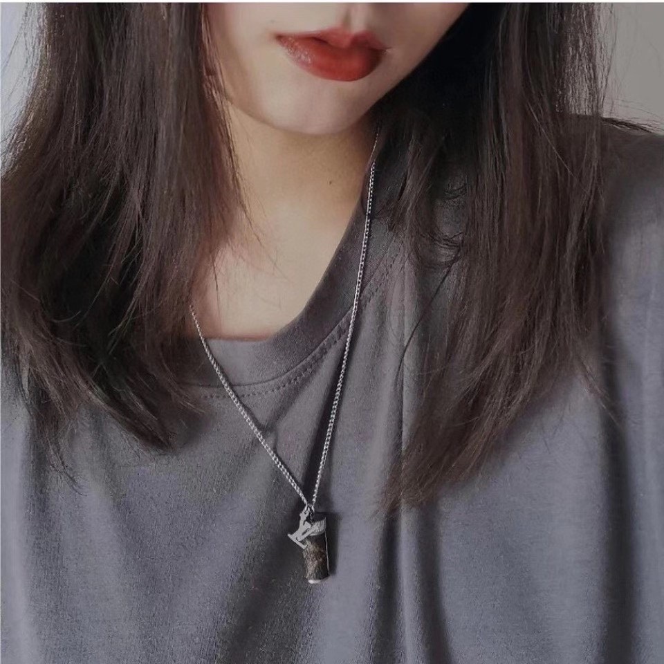 Louis Vuitton Perfume Bottle Necklace - Original Replica Club