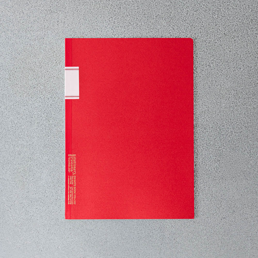 Carnet standard - Rouge