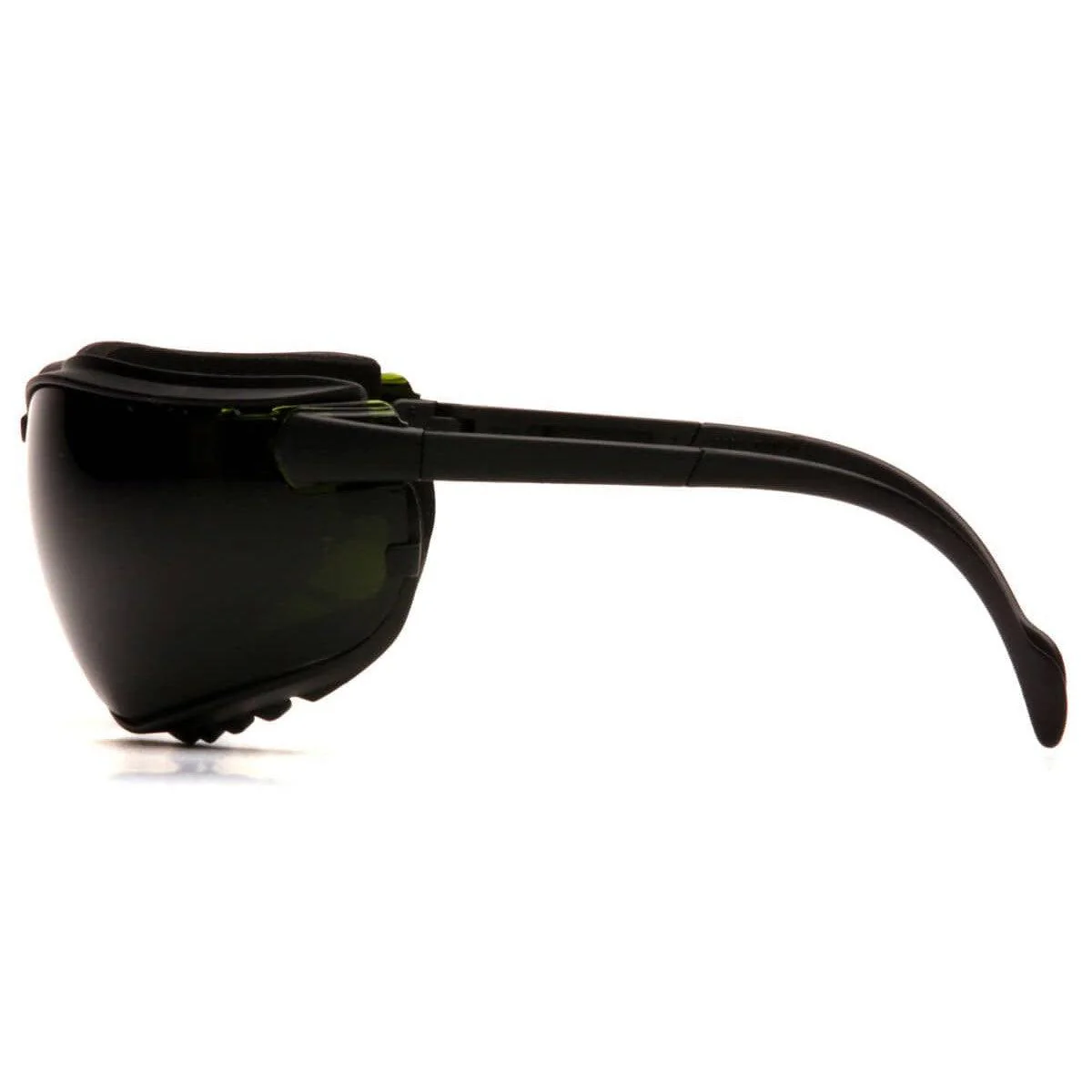 Pyramex V2G Safety Glasses/Goggles Black Frame Shade 5 Lens - KTF Painting Interior Exterior
