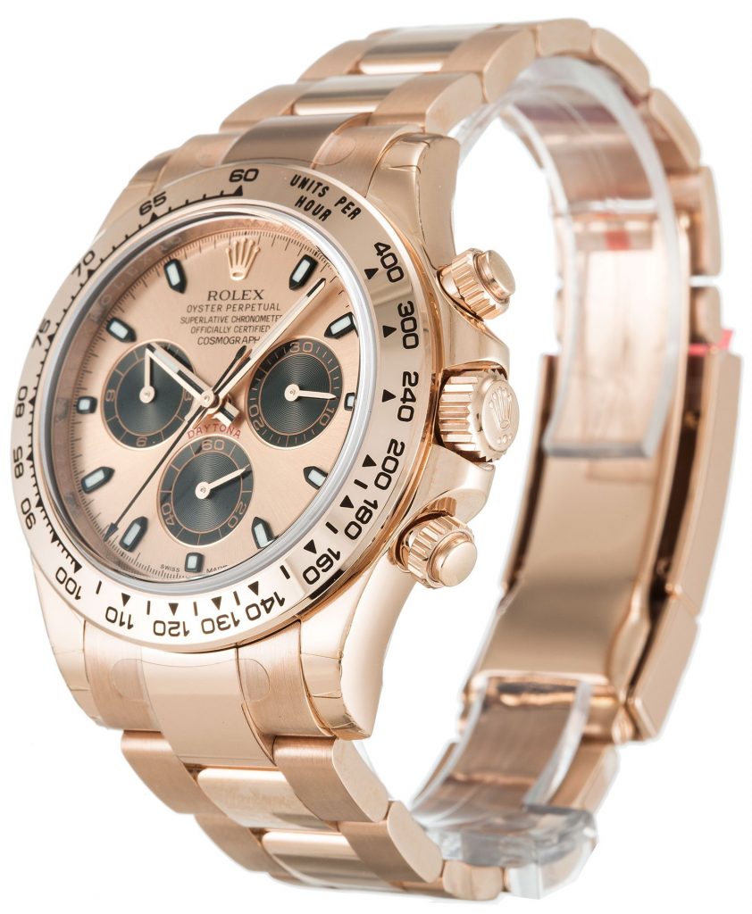 Replica Rolex Daytona 40mm Rose Dial 116505