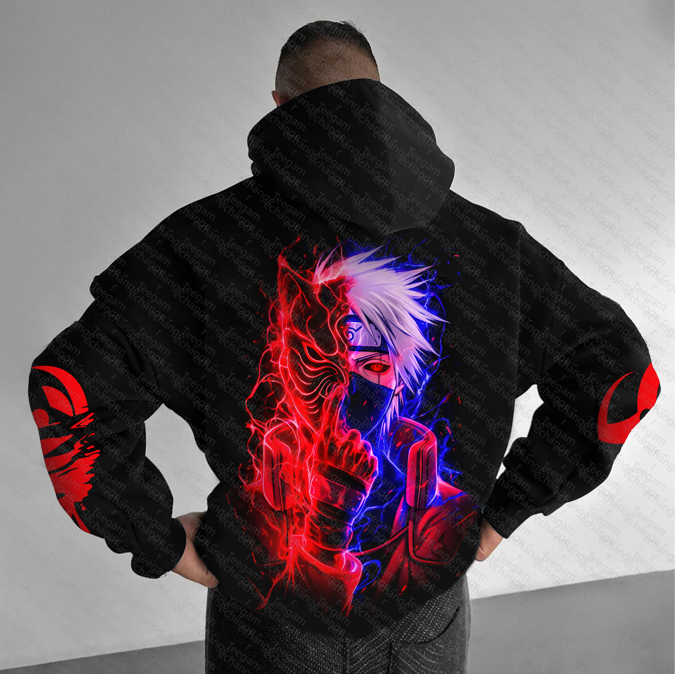 Unisex  Anime Graphic Streetwear Vintage Hoodie