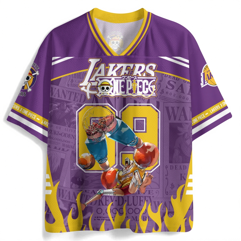 One Piece Anime Football Jersey