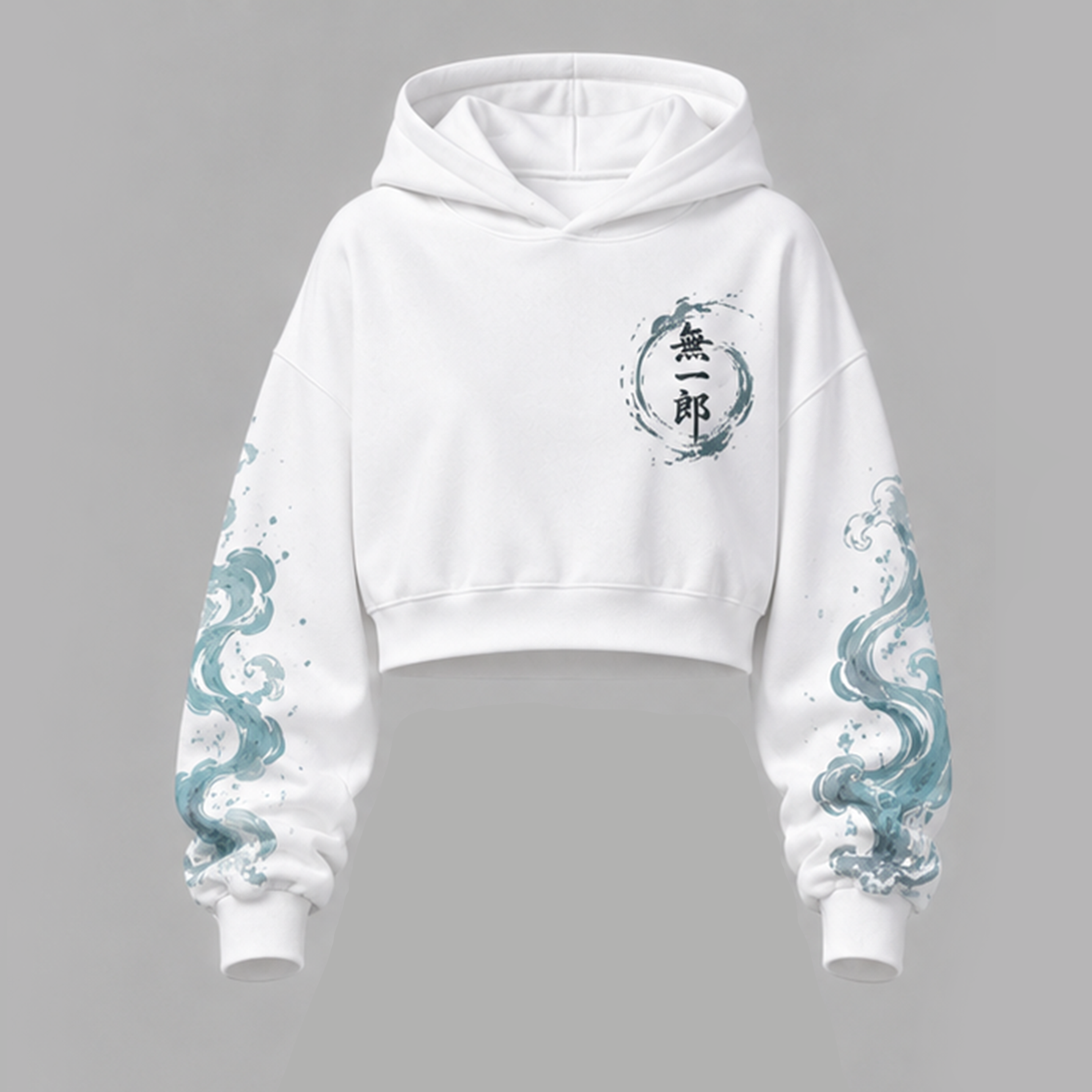 Demon Slayer Cropped Long Sleeve Hoodie & High Waist Jogger Pants Two Piece TeeThreads Sustain the Scene with Custom Apparel