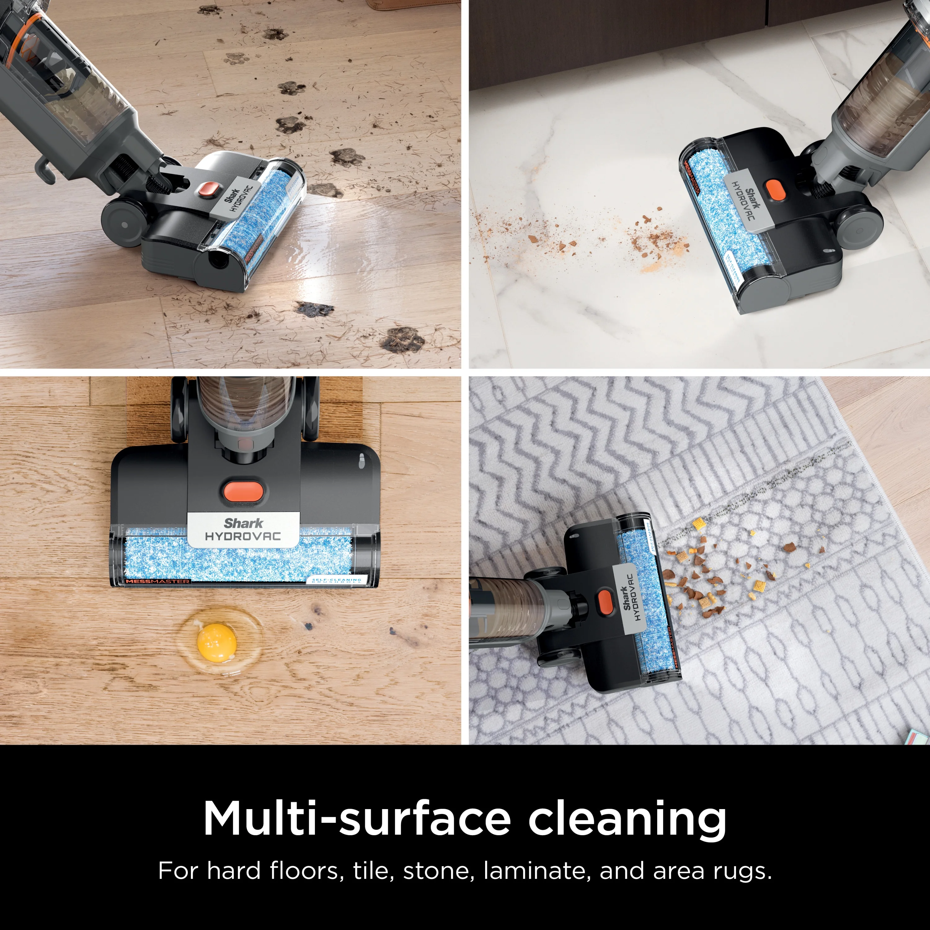 Shark HydroVac MessMaster Wet Dry Corded Vacuum Cleaner, 3-in-1 Multi-Surface Vacuum Mop & Self-Cleaning System, Lightweight, Powerful Suction, for Hard Floors & Area Rugs, WD160 - Image 8