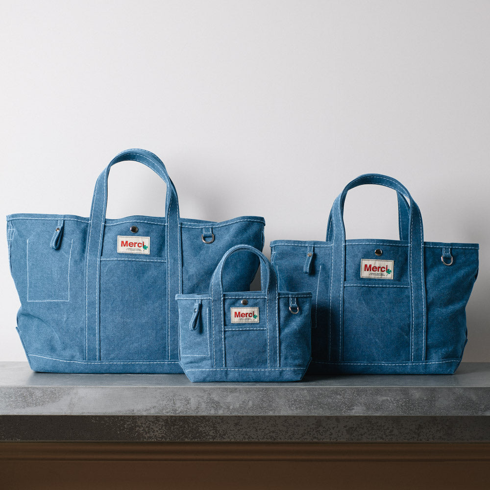 Merci - Cabas Candide Uni - Denim