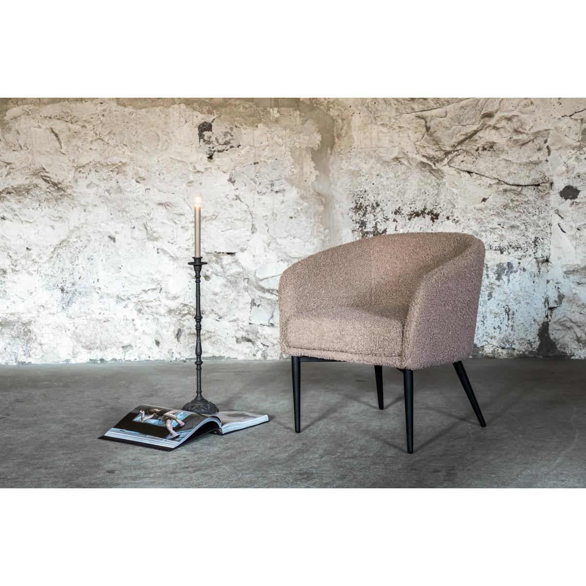 Svea - Liro fauteuil - teddy - bruin
