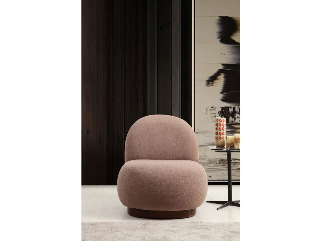 Sillón Confortzx 120 - Marrón - 75x74x85cm - Tapiz