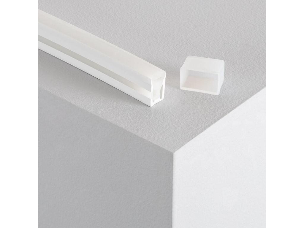 Perfil Flexible de Silicona Neón a Medida para Tira LED 12/24V hasta 10 mm 9 m