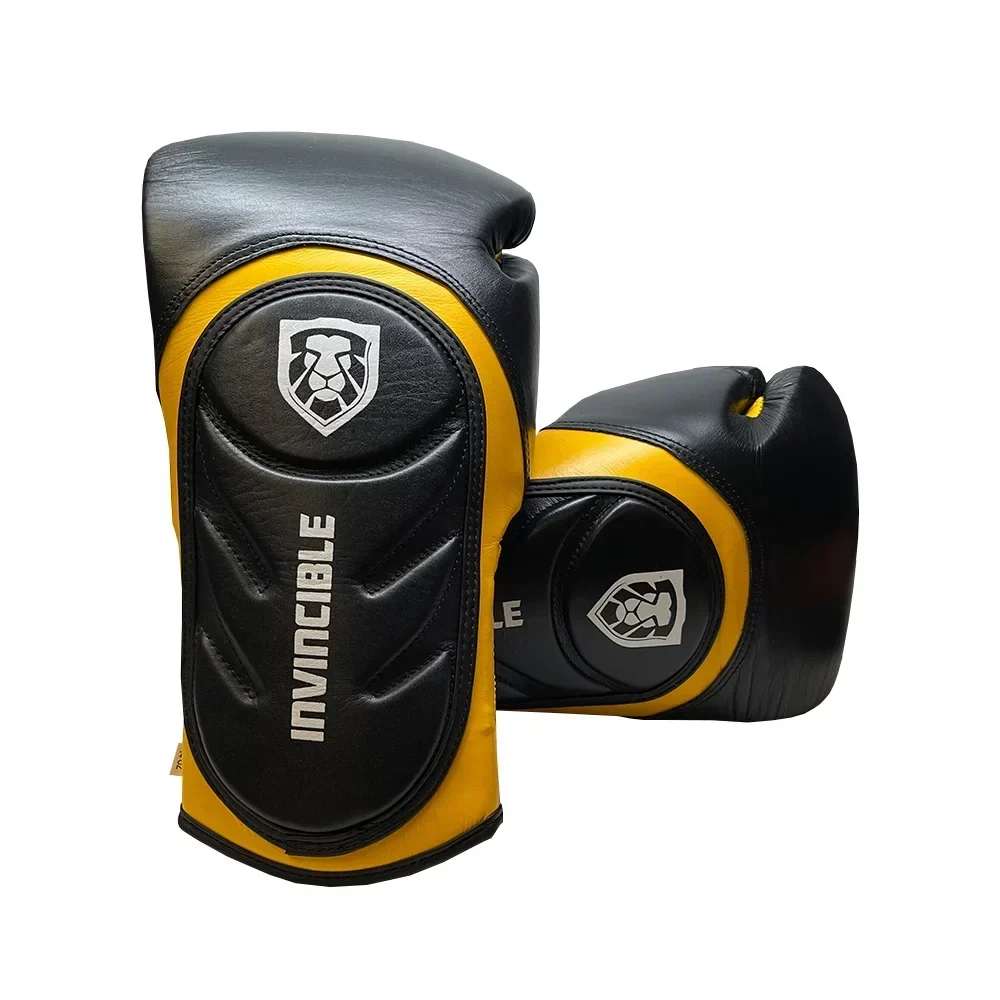 Invincible Fight Gear Leather Training Boxing Gloves - 12oz, 14oz - v2.0 - Image 4 Invincible Fight Gear Leather Training Boxing Gloves - 12oz, 14oz - v2.0 - Image 4