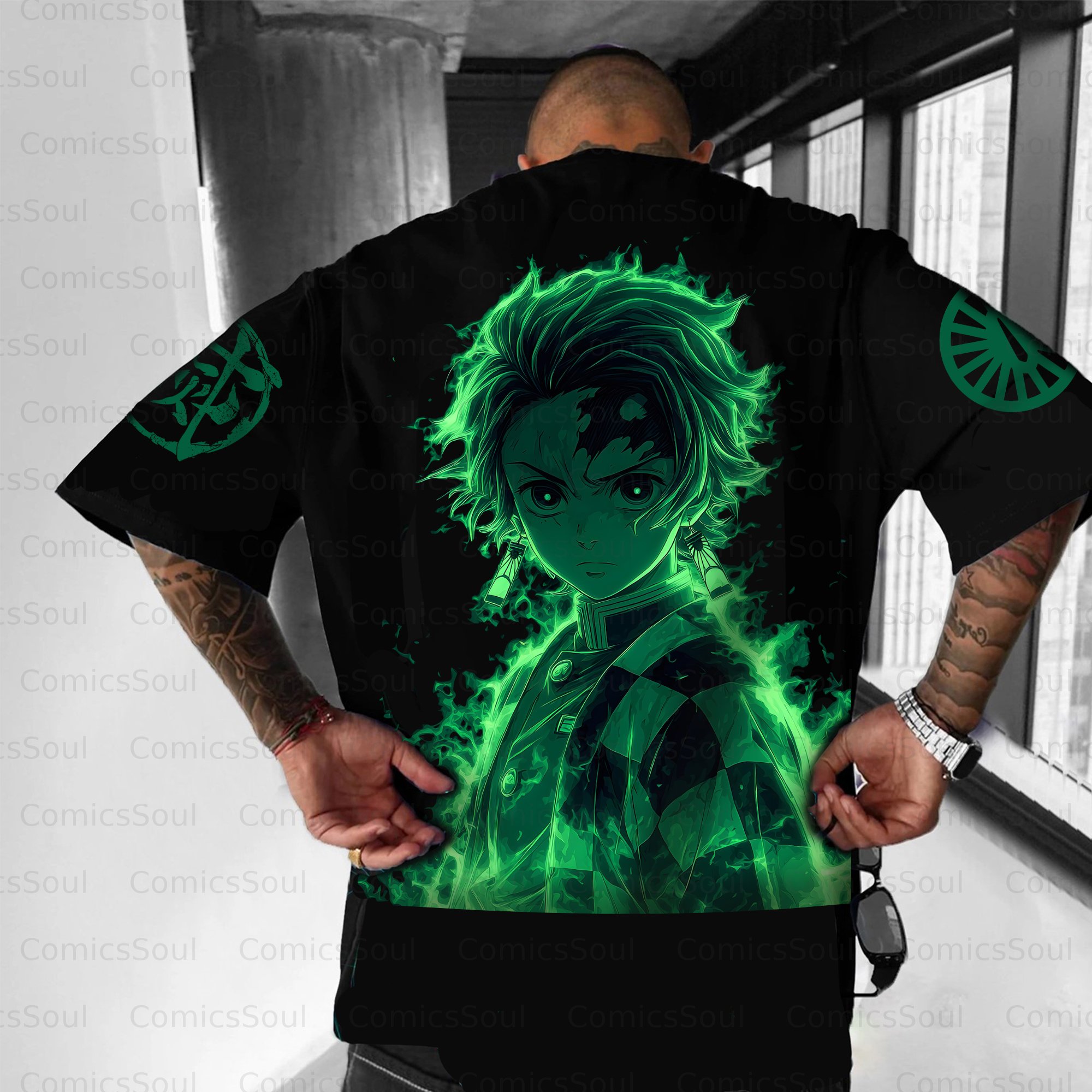 Unisex Anime Inspired Vintage T-Shirt