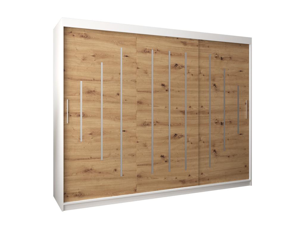 ARMARIO YORK DE PUERTAS CORREDERAS 200/250/62 3 puertas (Laocacasas/artisan)