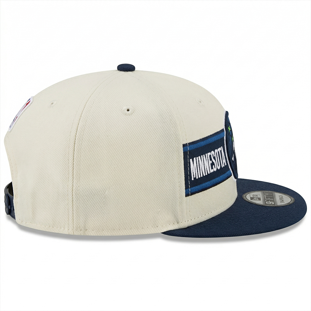 Retro Minnesota Timberwolves Two-Tone Embroidered Snapback Hat | SEVEN HATS - SEVEN HATS