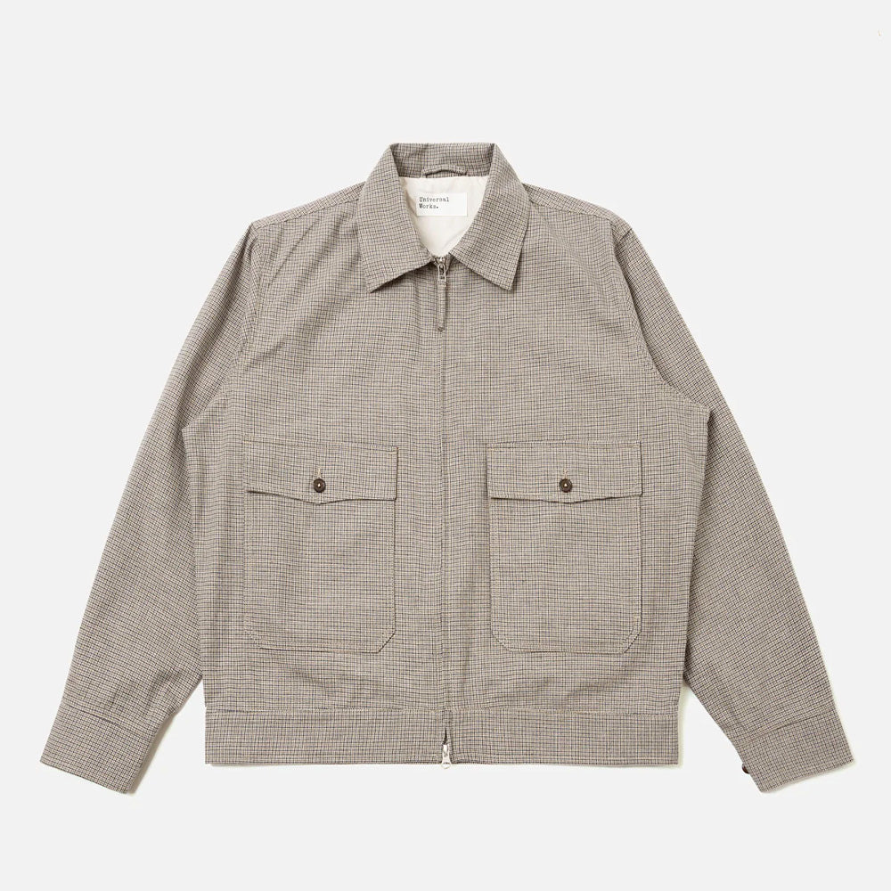 Universal Works - Veste Lucas - Marron Multi