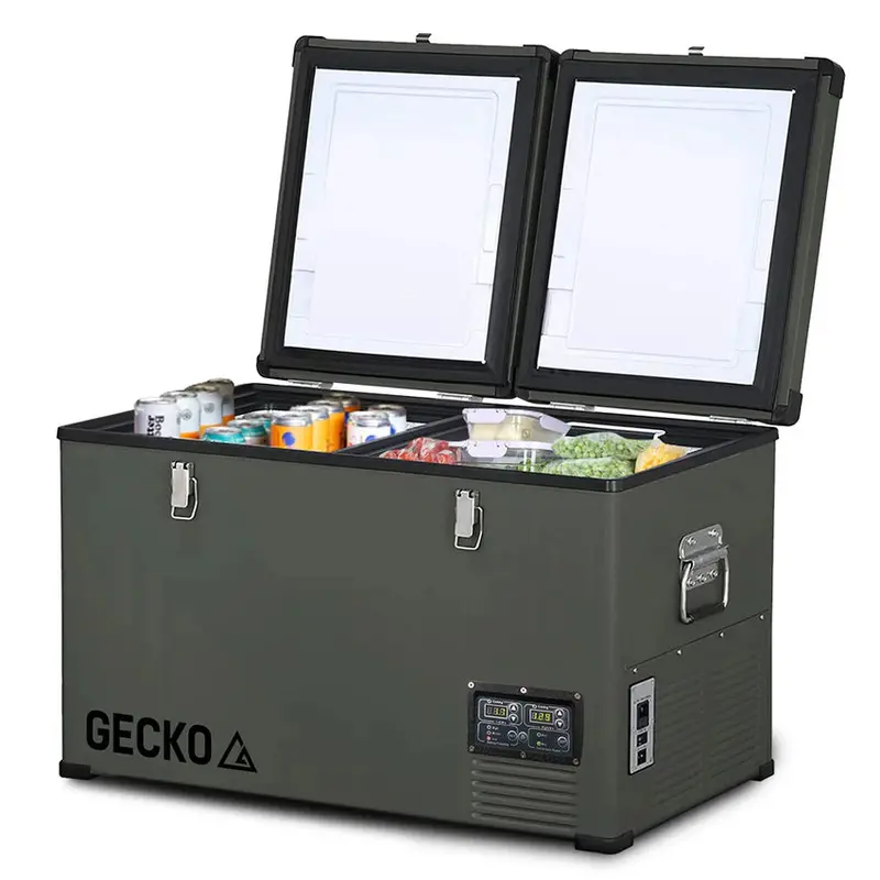 Gecko 75L Dual-Zone Portable Fridge Freezer - GK-FT7 Gecko 75L Dual-Zone Portable Fridge Freezer - GK-FT7