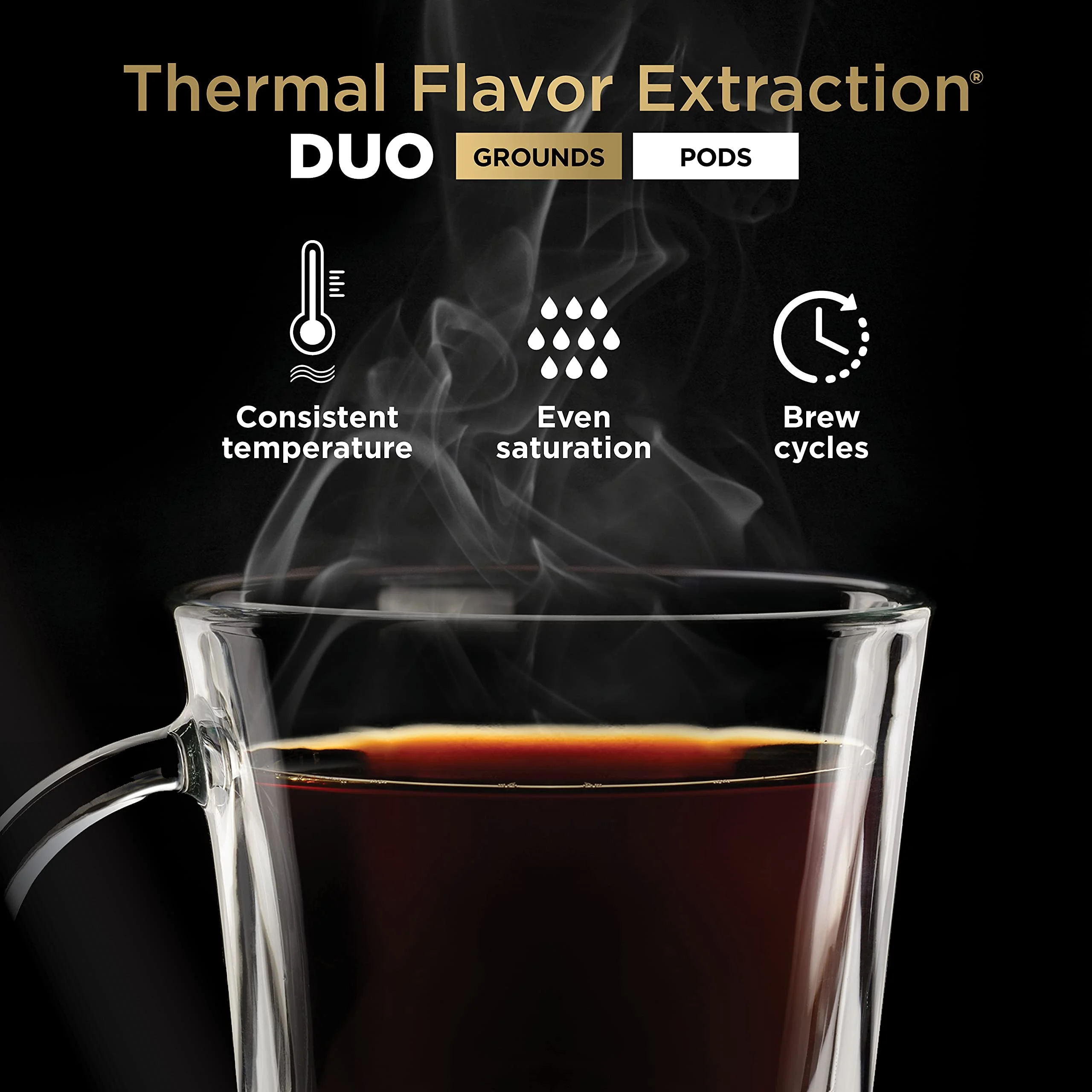 Ninja Drip Coffee Maker With K Cup Combo, DualBrew Pro Specialty Coffee System, Coffee Machine Compatible with K-Cup Pods, 12 Cup Single Serve Coffee Makers with Paper Filter, CFP301 Frother? F - Image 16