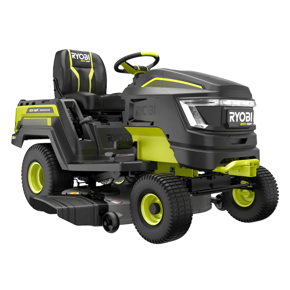WAYFAIR 80V HP Brushless 42 In. Battery Electric Cordless Riding Lawn Tractor With (3) 80V 10Ah Batteries And Charger