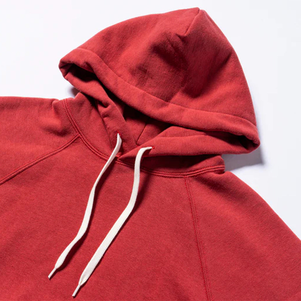 The real McCoys - Sweat Loopwheel Raglan - Cherry