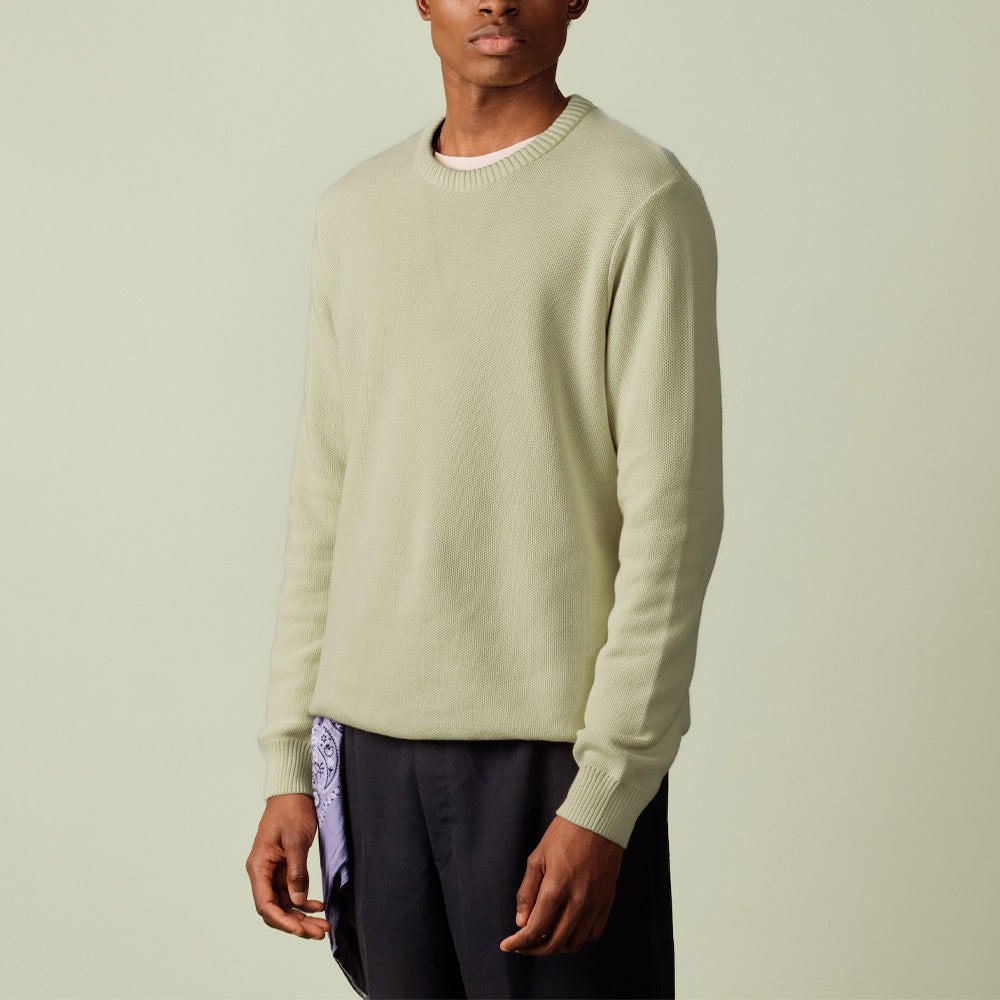 Nitto Knitwear - Pull Agop - Vert Olive