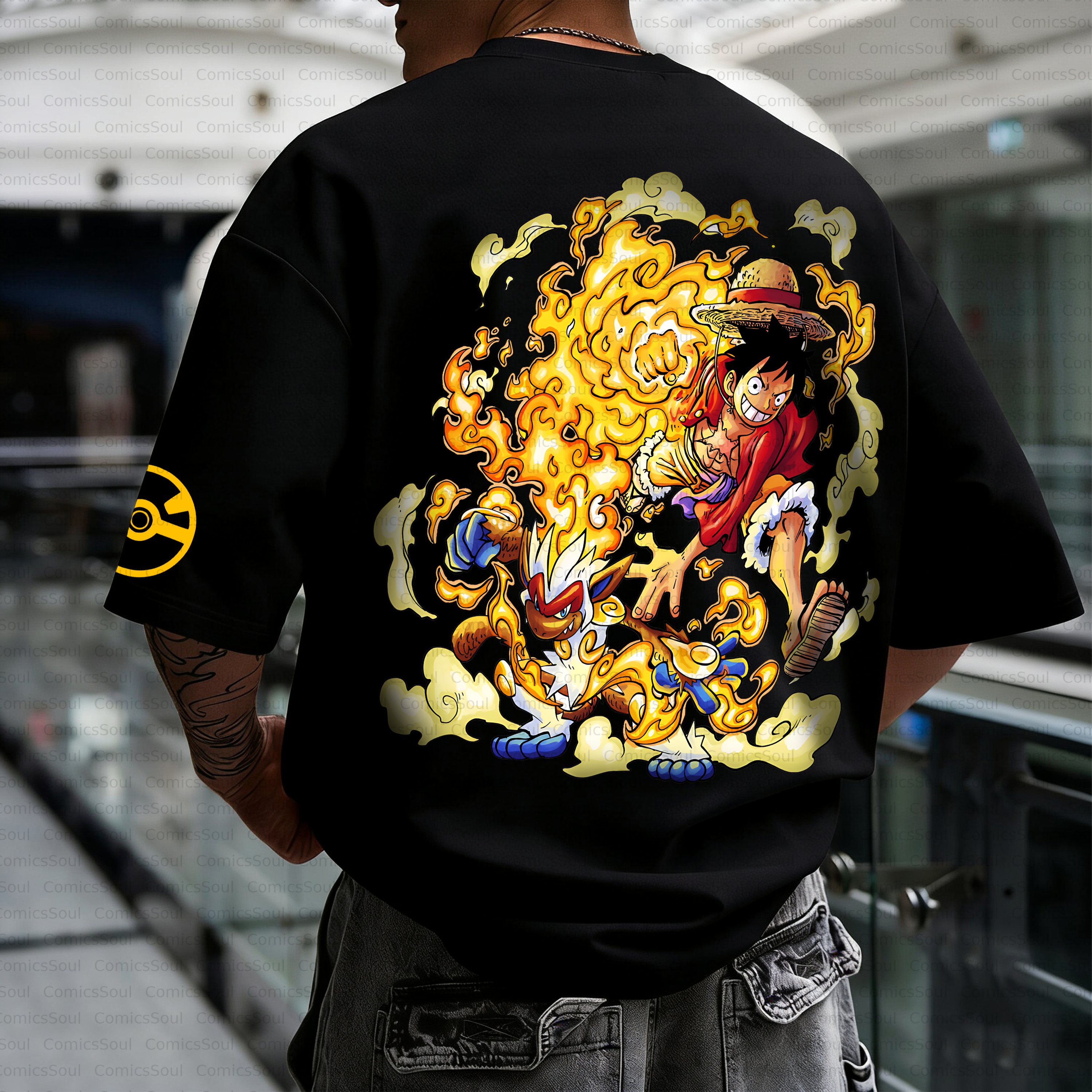 Unisex Anime Inspired Vintage T-Shirt