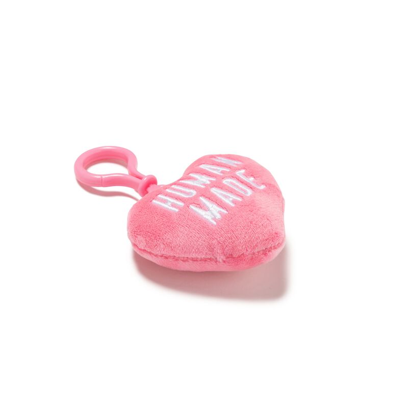 HUMAN MADE STUFFED HEART KEY CHARM