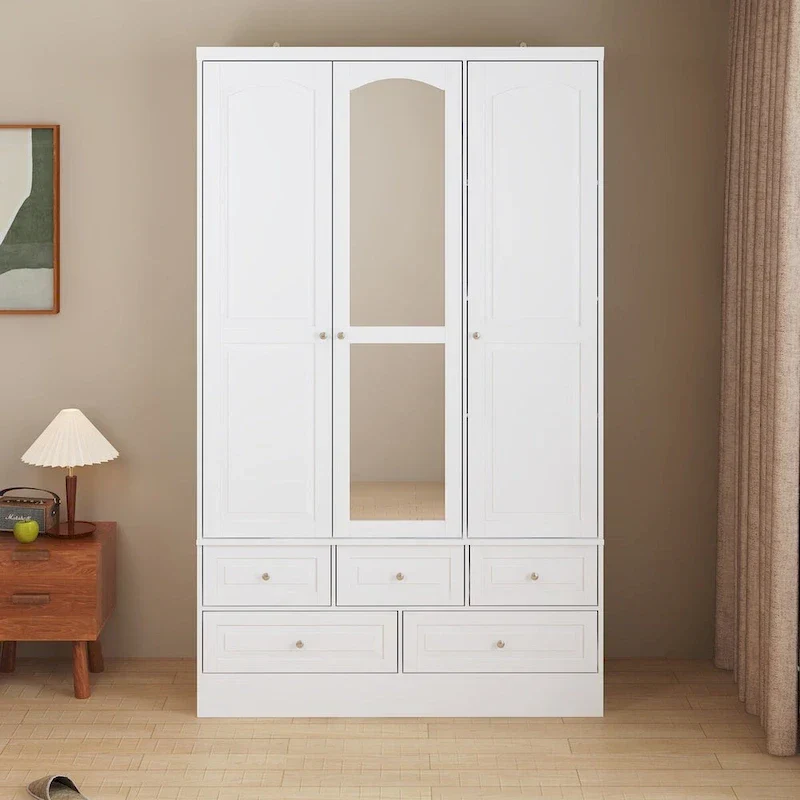 78.7H Combo Twin Wardrobe Set: Stylish and Functional Armoires for Your Closet