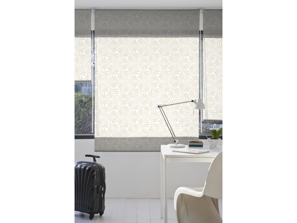 Mubdelu | Estores Personalizados TEXTURAS | 160 x 180 cm (Ancho por Alto) Tamaño de Tela 157 x 175 cm | Modelo T-4063 Color Unico