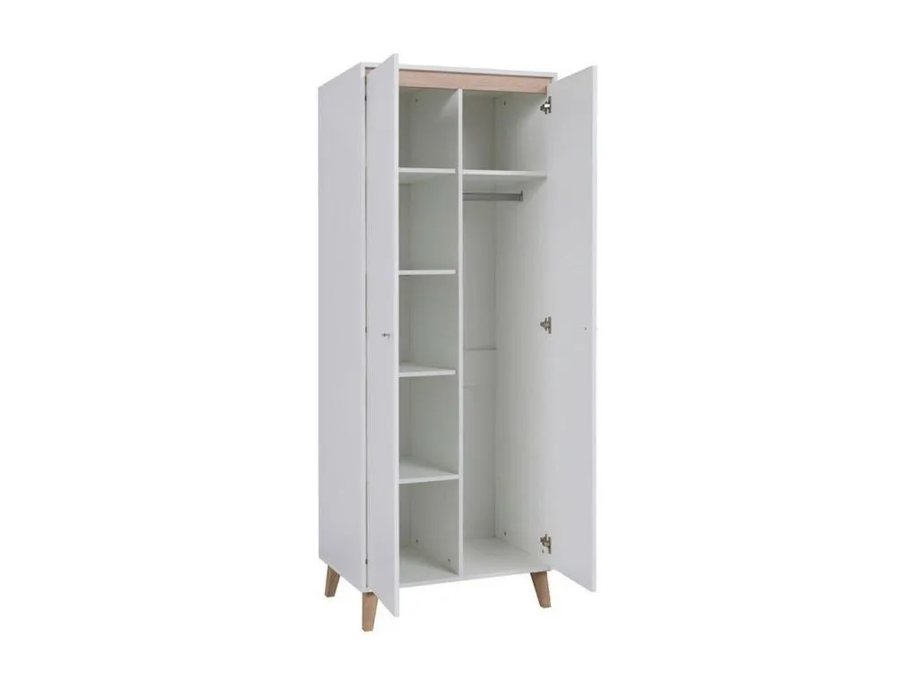 Armario Patriciabaezcasa D106 Patriciabaezcasa claro | Mate blanco 206x80x52cm