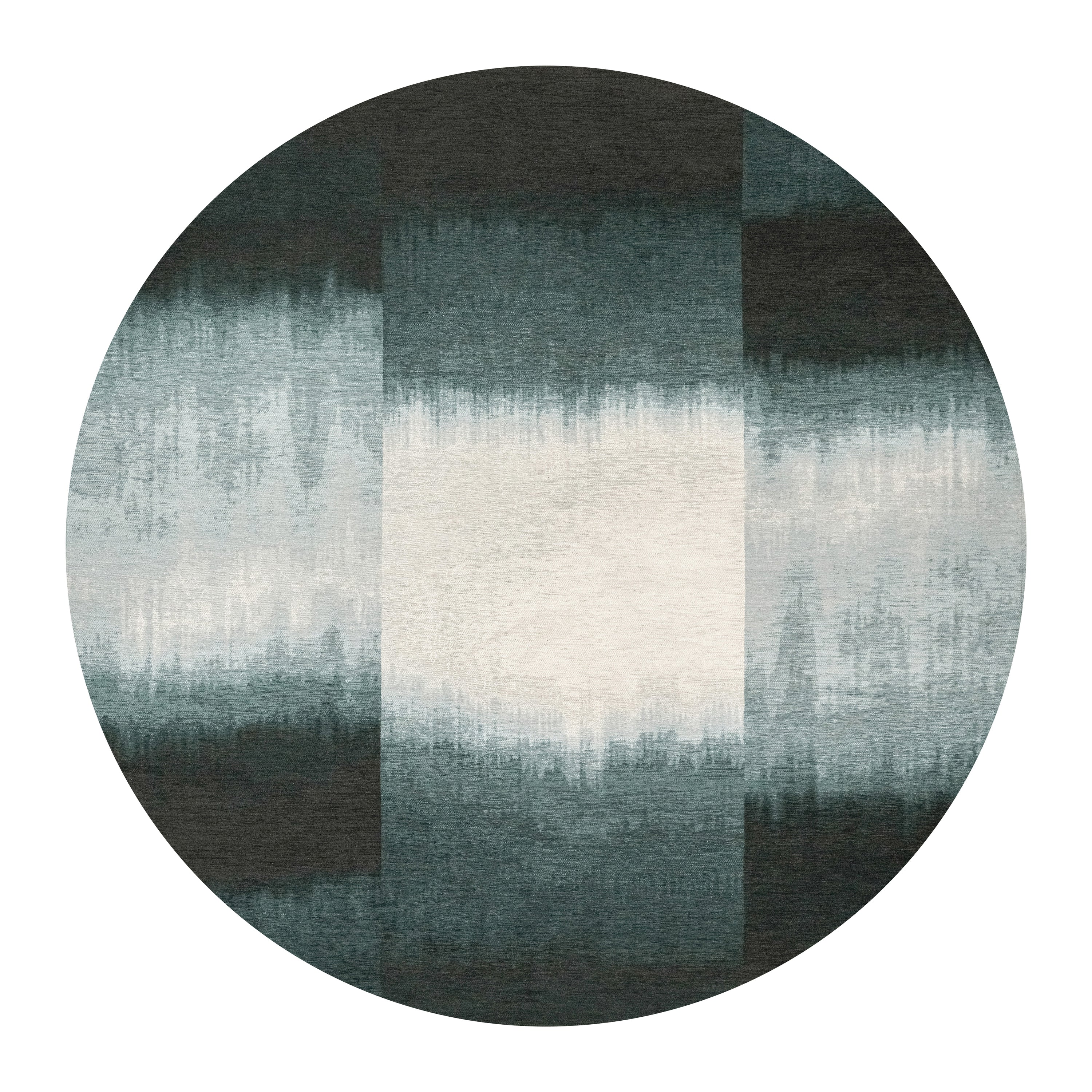 Louis de Poortere Sendai Vloerkleed Ø 140 cm - Deep Water
