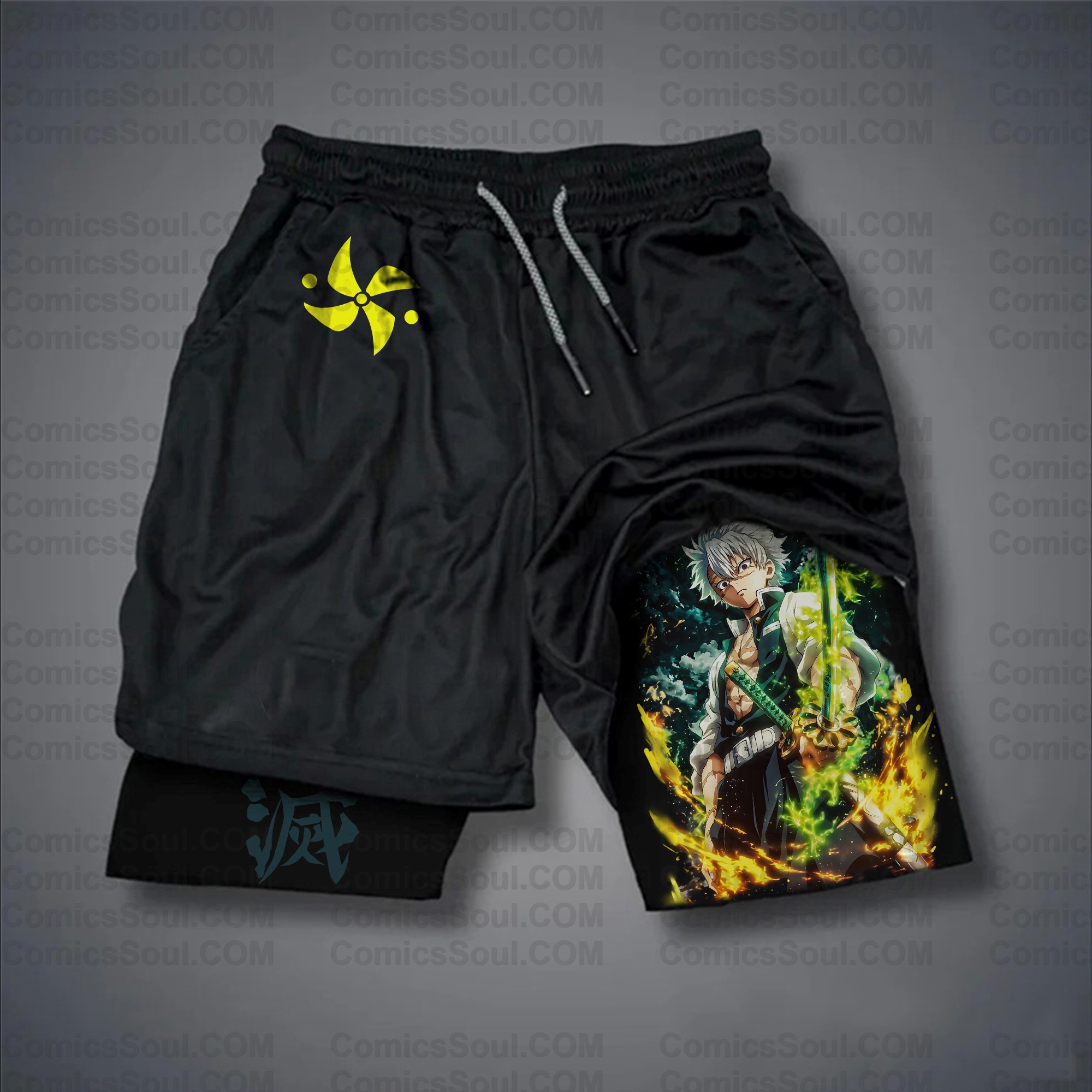 Unisex “ Comicssoul” Casual Streetwear Shorts