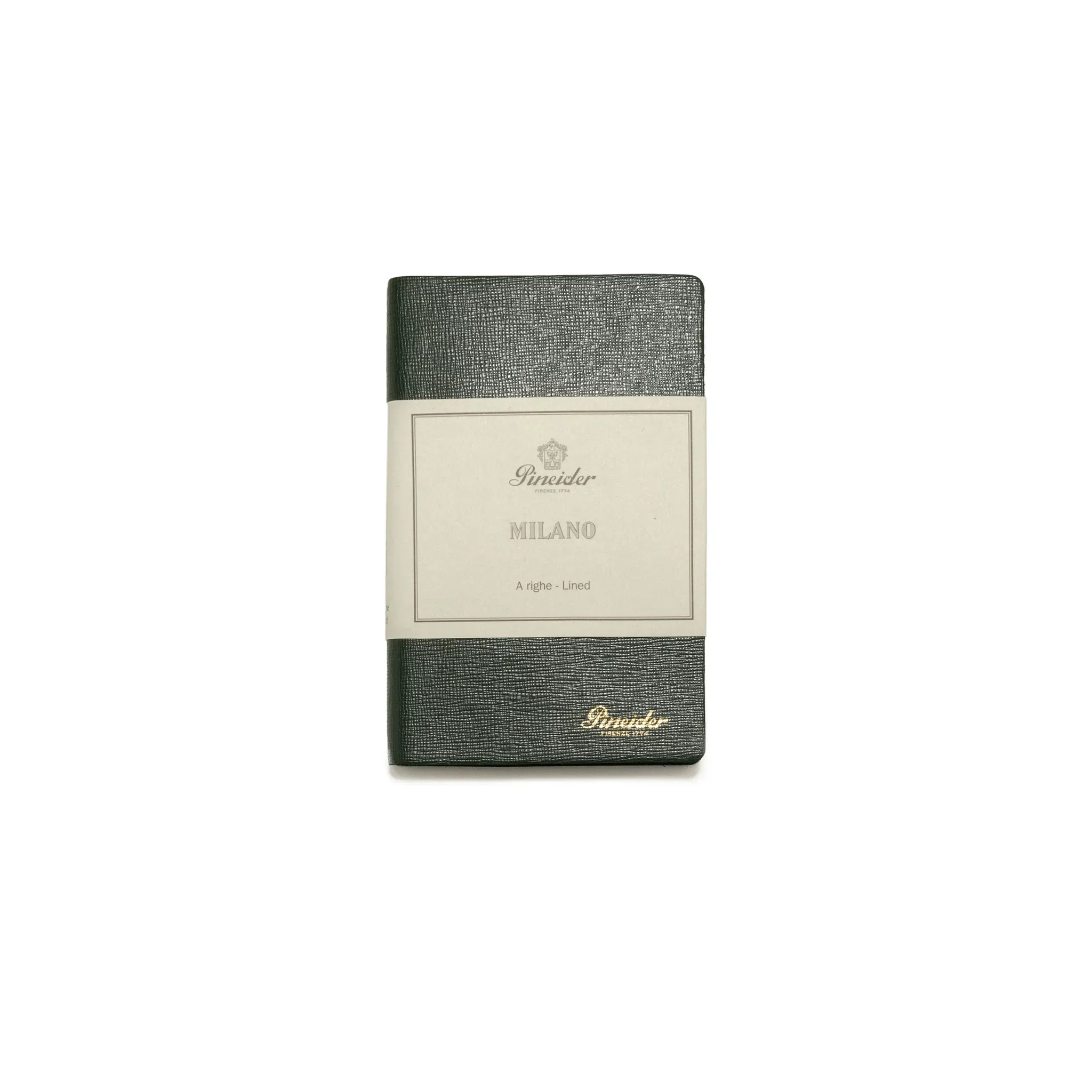 Pineider Milano Leather Laid Notebook Small