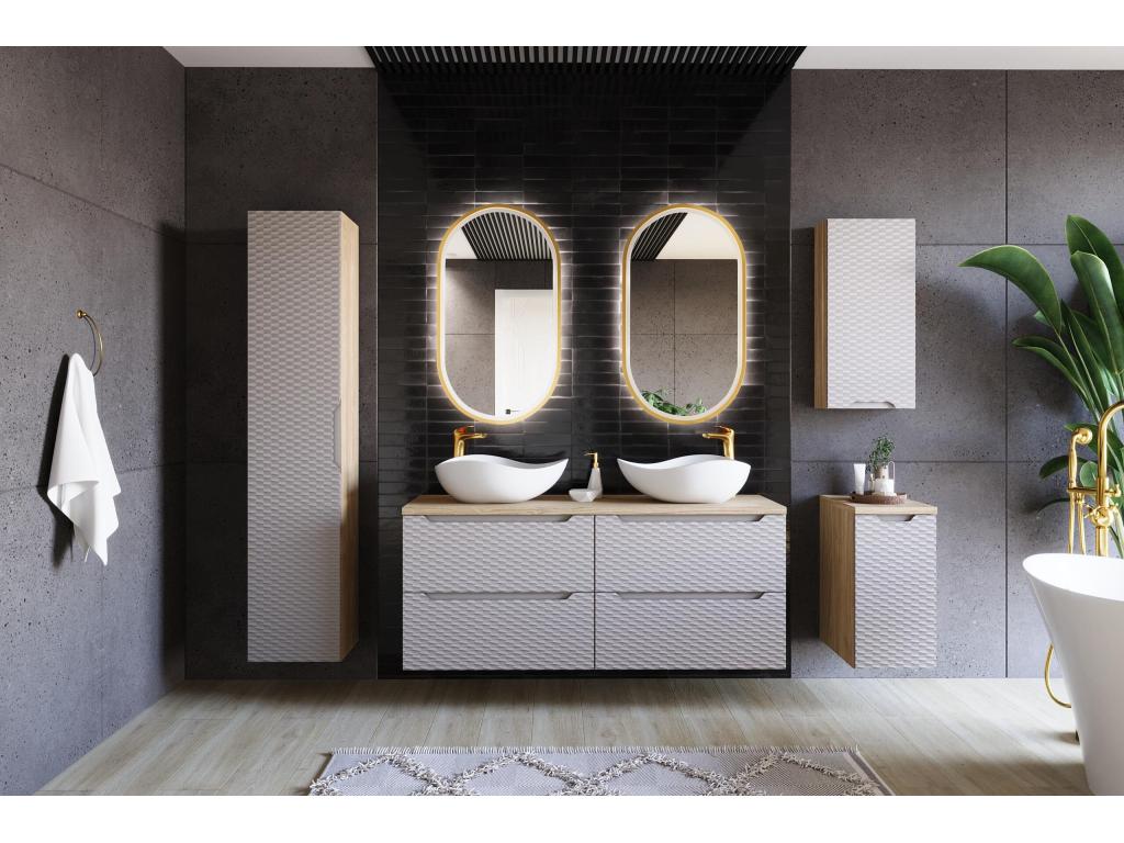 Armario Alto Nestleano HC35 1D 35x33x170 Beige