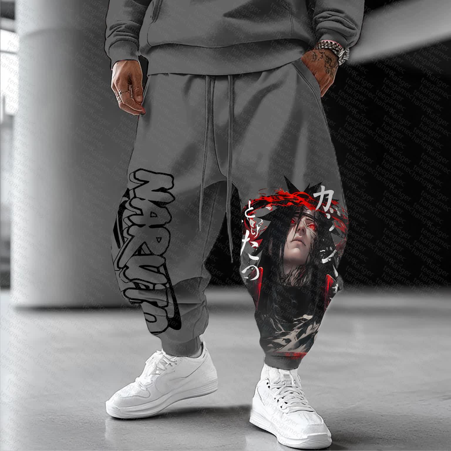 Unisex   Casual Anime Streetwear Pants