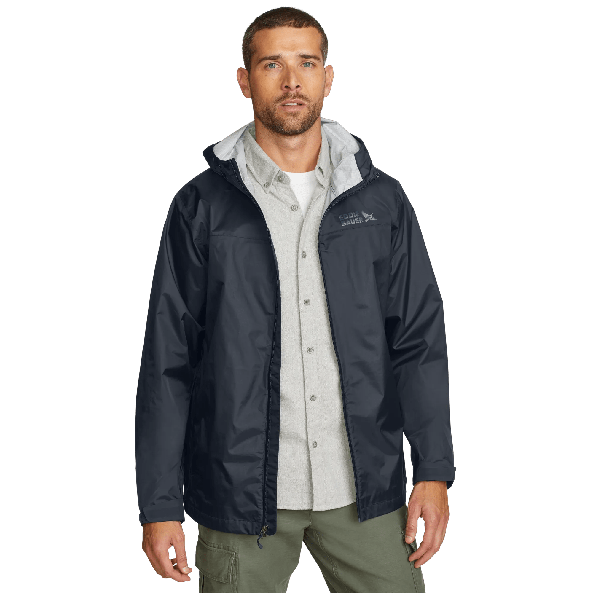 Men's RipPac® Pro Waterproof Hooded Rain Jacket - Eddie Bauer Outlet