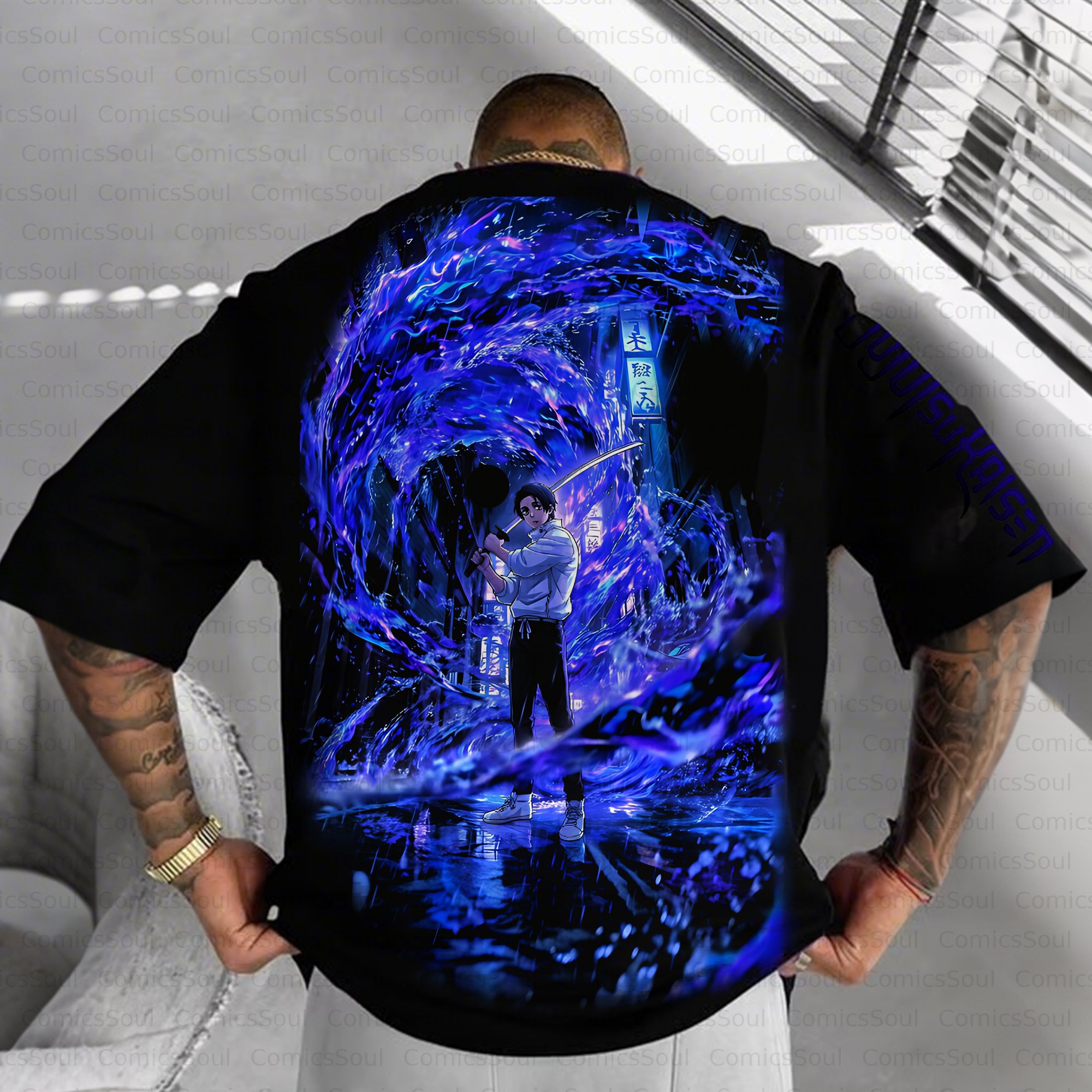 Unisex Anime Inspired Vintage T-Shirt