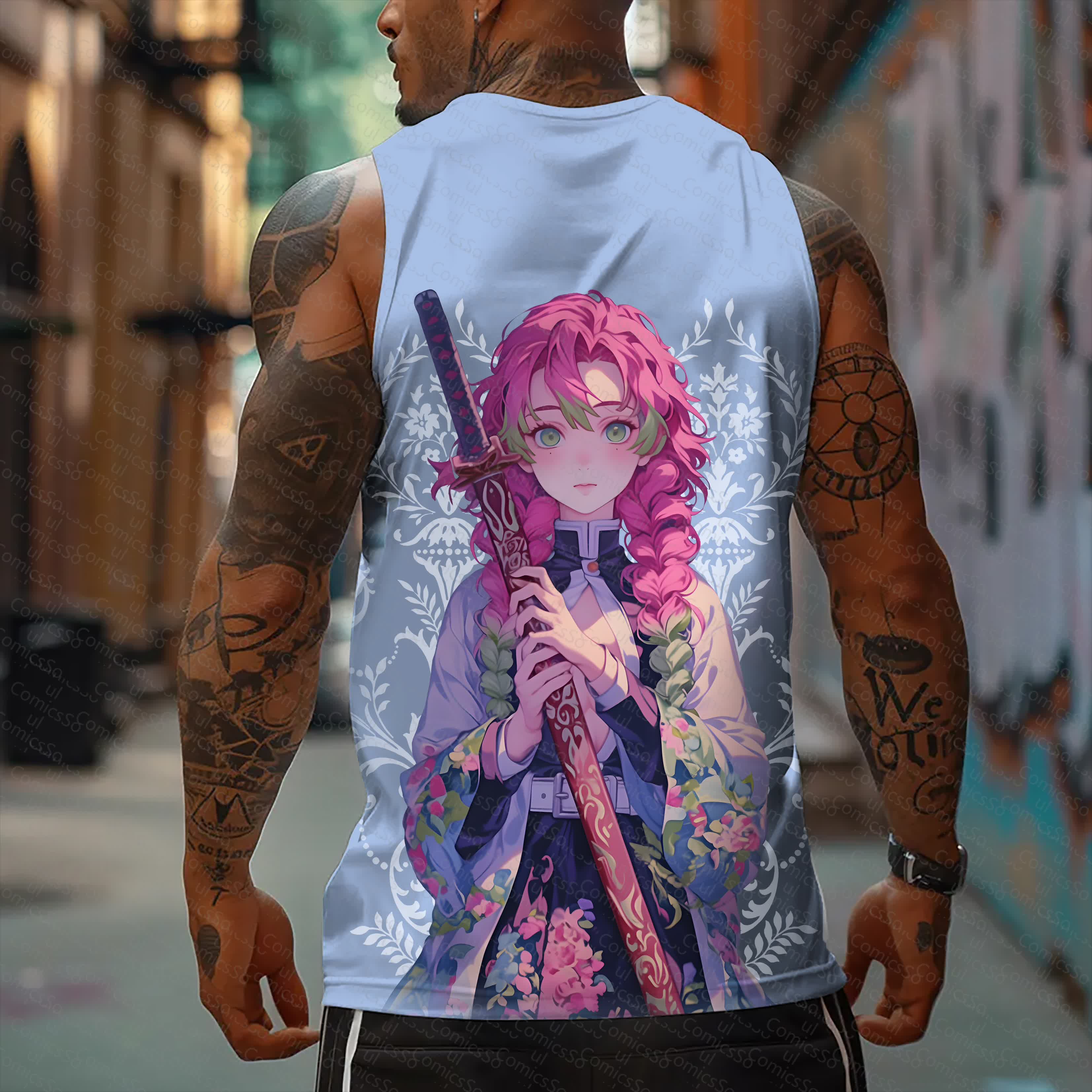 Unisex  “ Comicssoul” Casual Anime  Tank Top