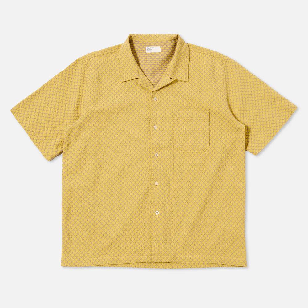 Universal Works - Chemise Mykonos Road - Jaune
