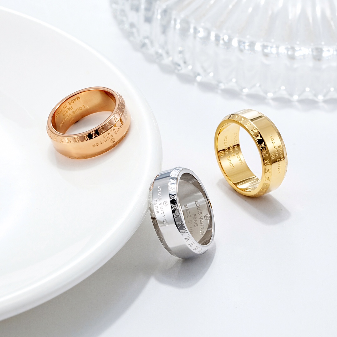 Louis Vuitton Unisex Wide Ring - Original Replica Club