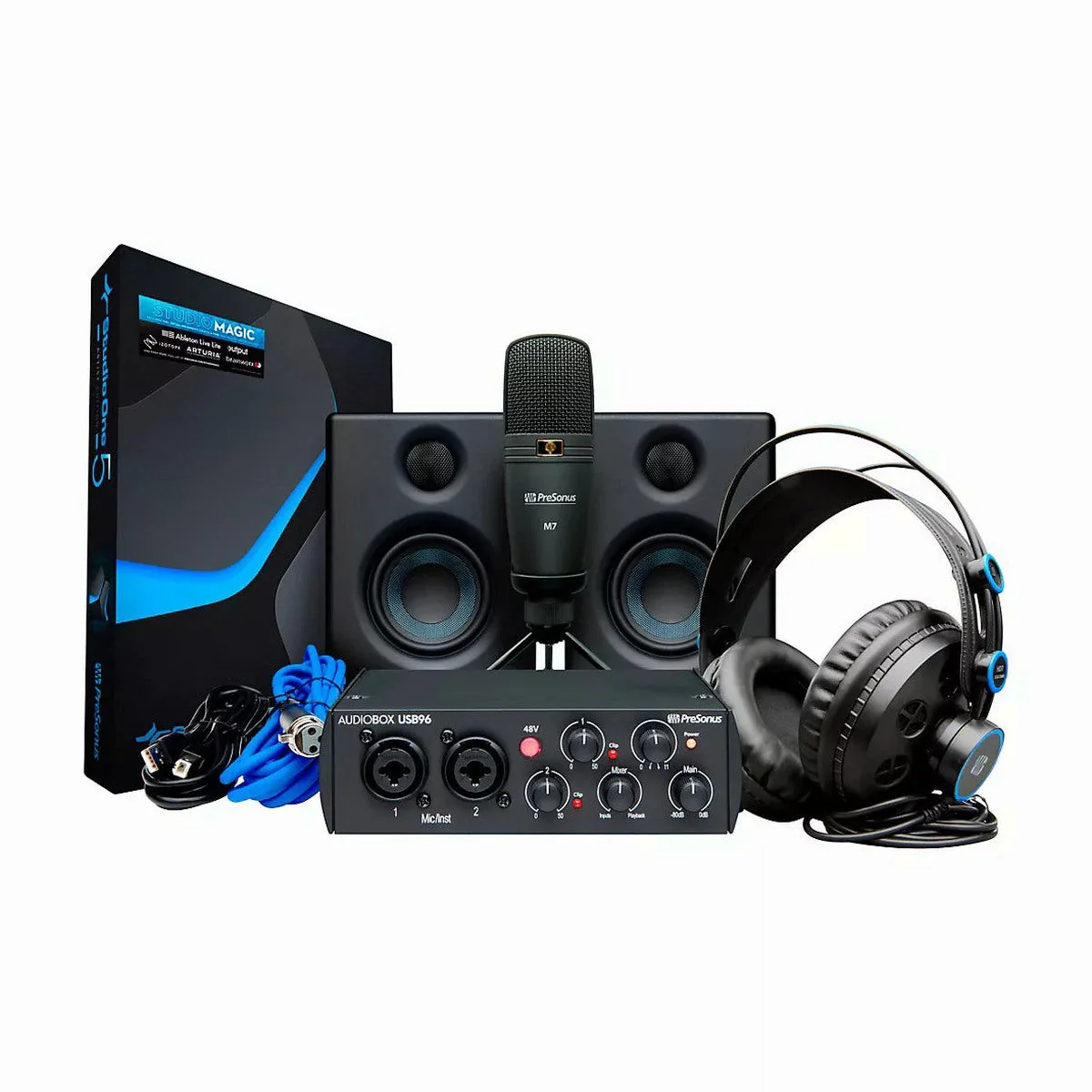 PreSonus AudioBox Studio Ultimate Bundle 25th Anniversary Edition With Eris E3.5, HD7 And M7 - AudioBox USB 96