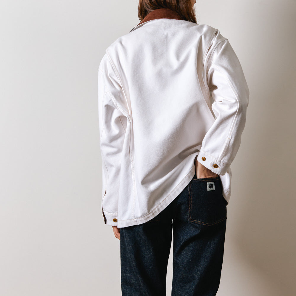 Dôen x Merci - Veste Pascual - Blanc Salt